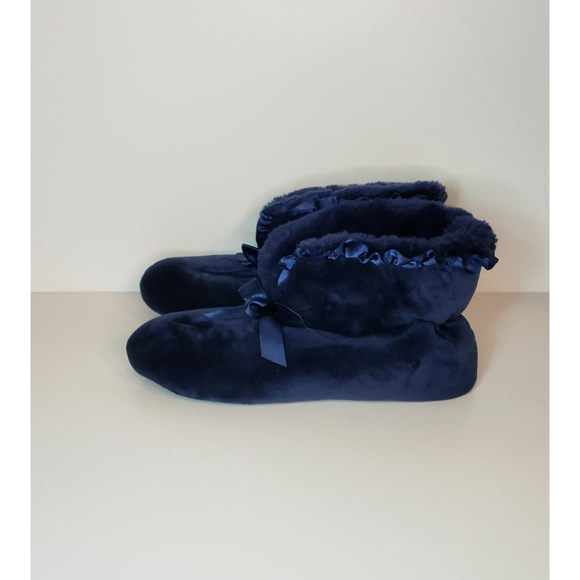 Blue Dearfoams Slippers - Picture 3 of 9